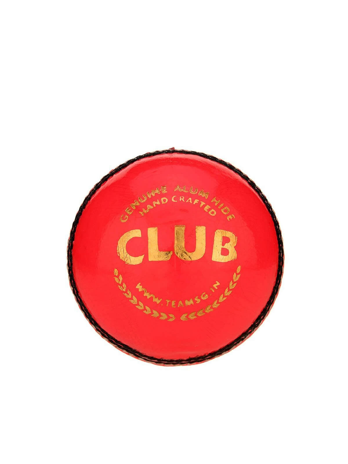 SG - Club Pink High Quality Four-Piece Water Proof Cricket Leather Ball