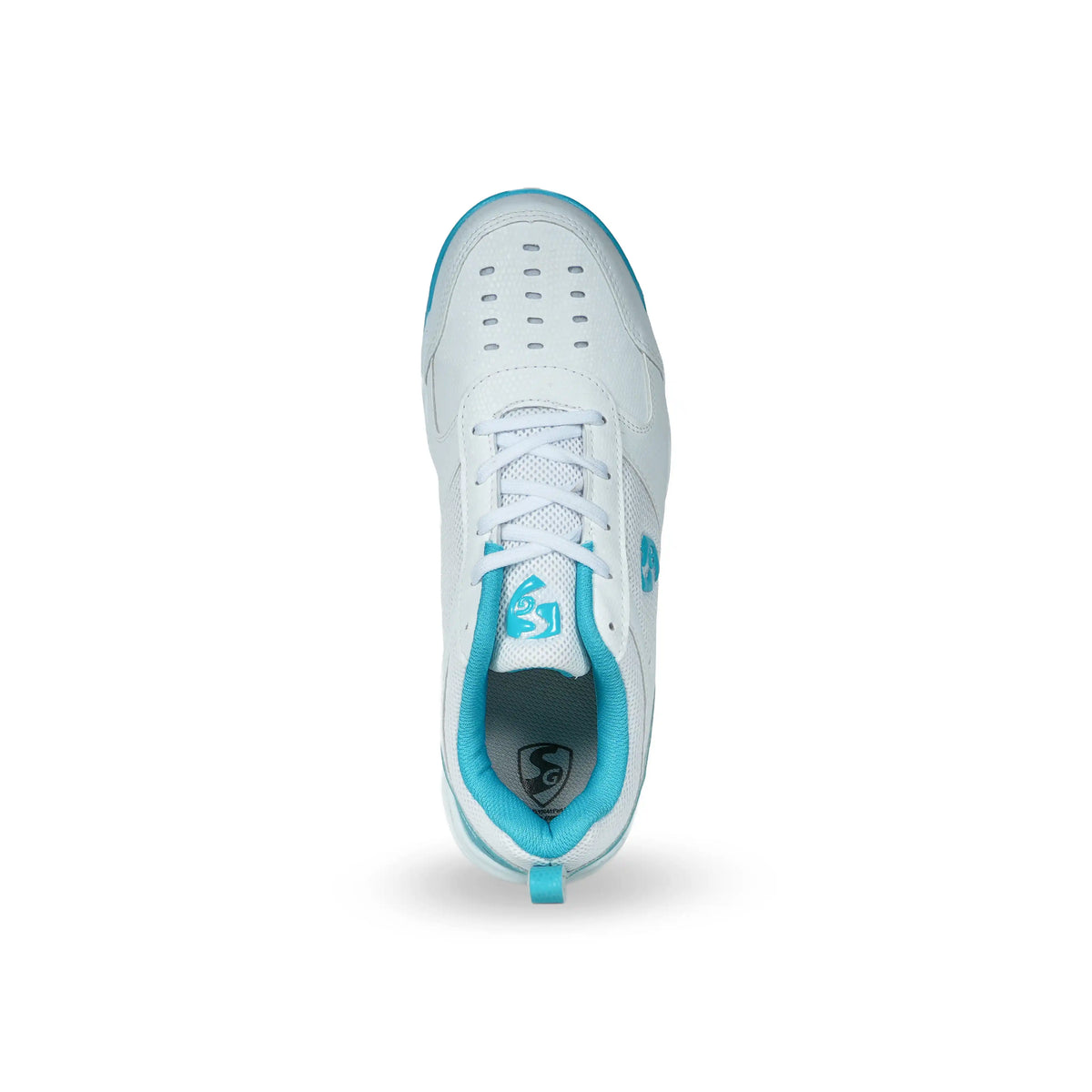 SG - Fusion Teal/White Cricket Shoes