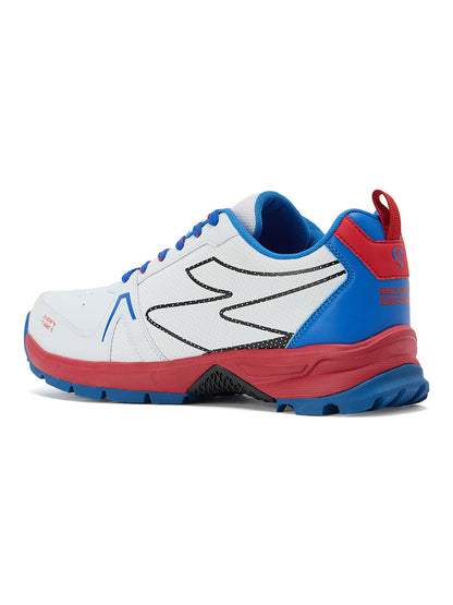 SG - Scorer Edge White/Red Cricket Shoes