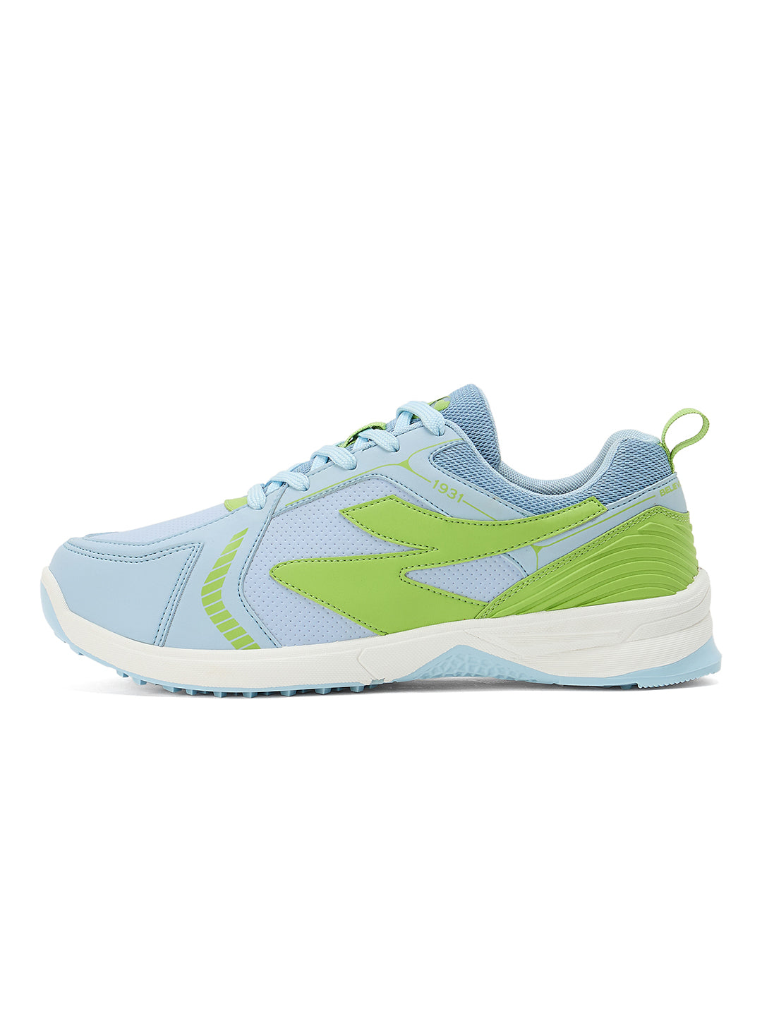 SG - Yorker Pro Blue/Lime Green Cricket Shoes