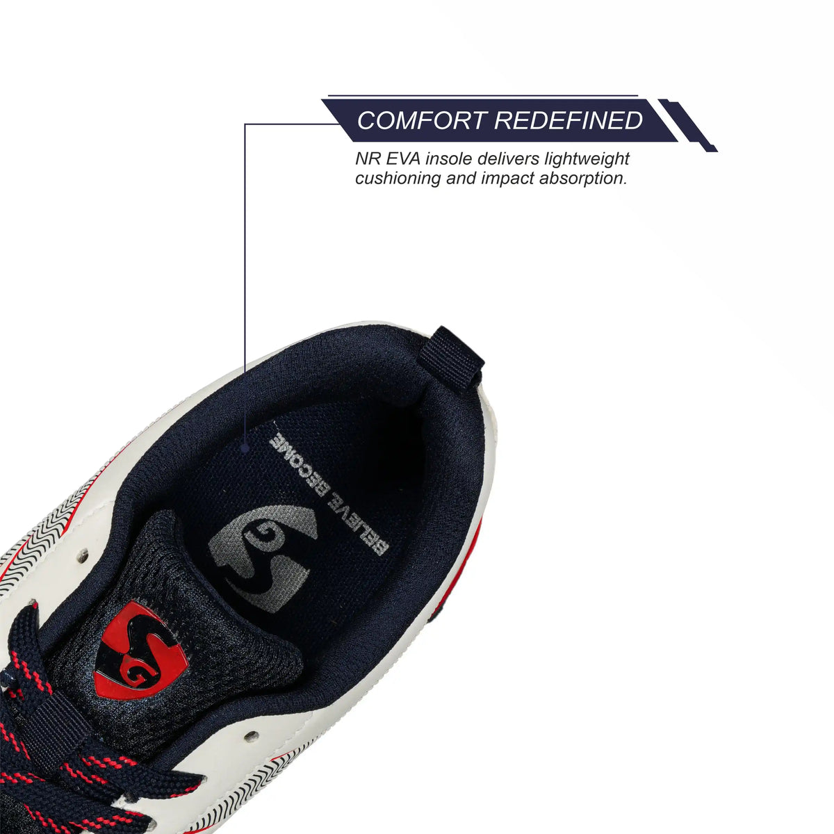 SG - Blazer Red/Navy Cricket Shoes
