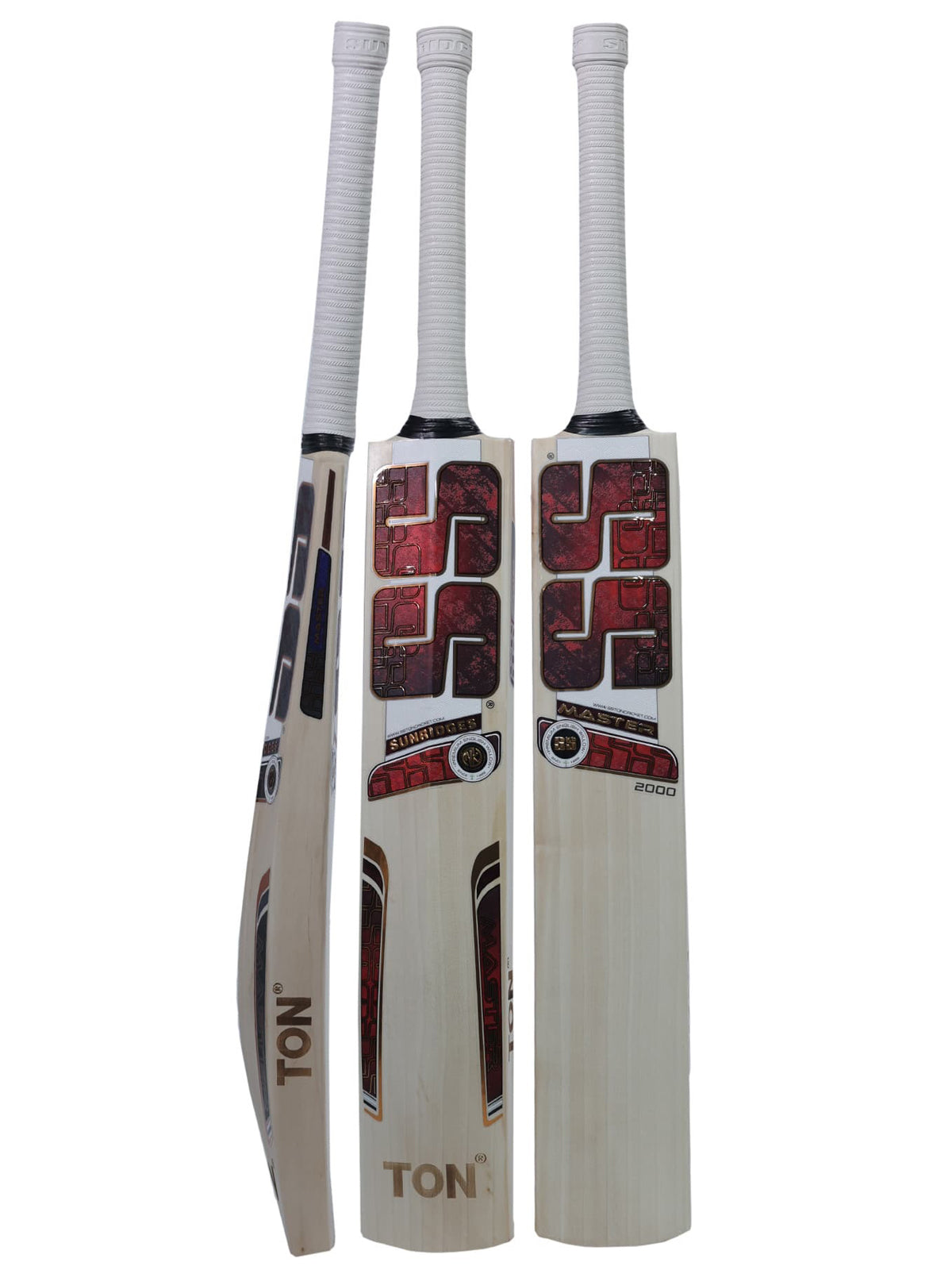 SS Master 2000 English Willow Cricket Bat Size SH