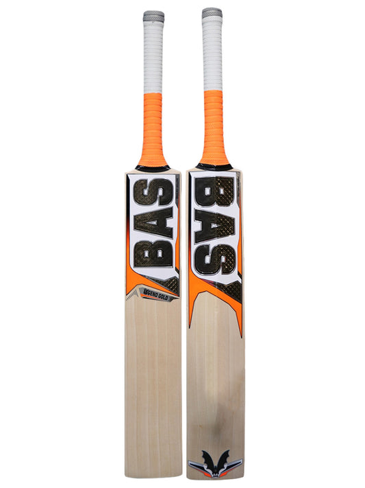 BAS Vampire - Legend Gold English Willow Cricket Bat Size SH