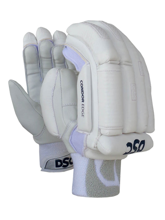 DSC - Condor Edge White Cricket Batting Gloves Mens Size