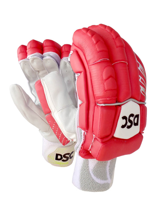 DSC - Condor Flite Red Cricket Batting Gloves Mens Size