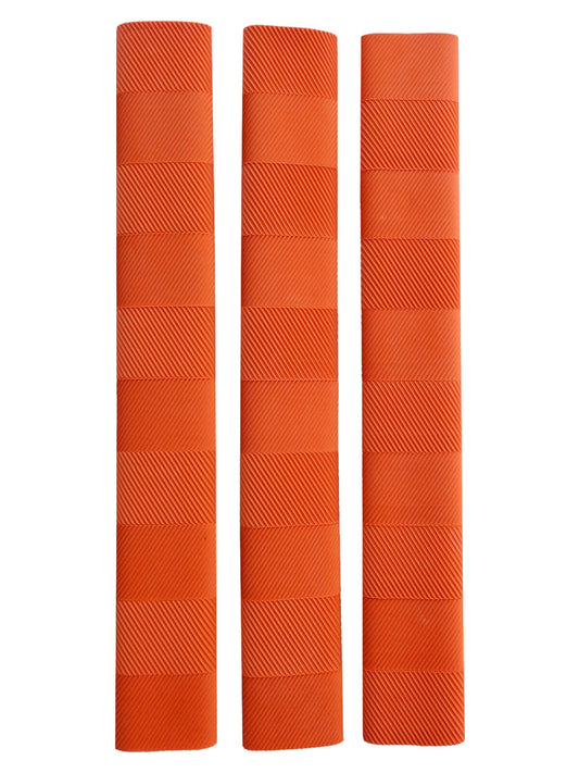 DSC - Orange Chevron Cricket Bat Grip (Pack of 3)
