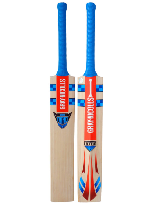 Gray-Nicolls - Nitro Beast English Willow Cricket Bat Size SH
