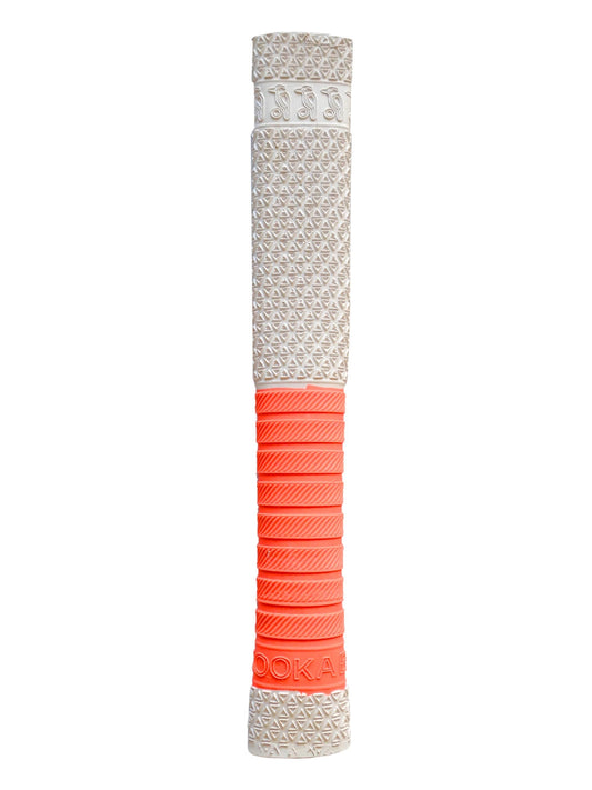 Kookaburra - Xtreme Orange/White Cricket Bat Grip