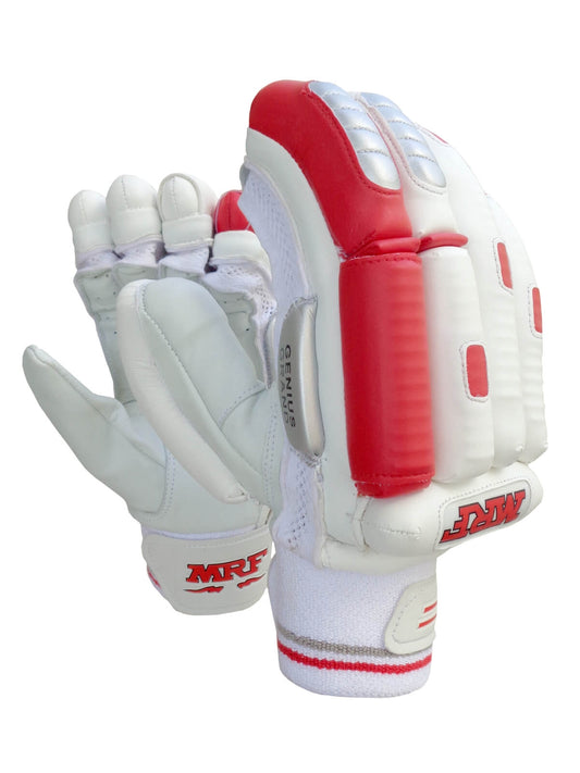 MRF - Red Genius Grand Cricket Batting Gloves Mens Size