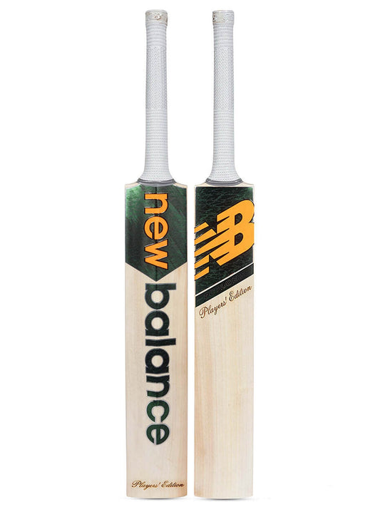 New Balance - DC Players Edition (Green/Orange) English Willow Cricket Bat Size SH