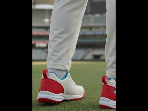 SG - Fusion Red/Blue Cricket Shoes