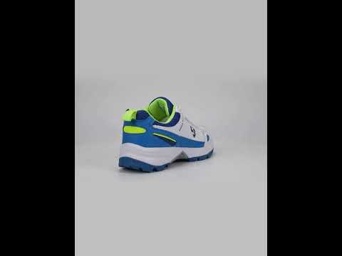 SG - Club 6.0 White/Royal Blue/Lime Cricket Shoes