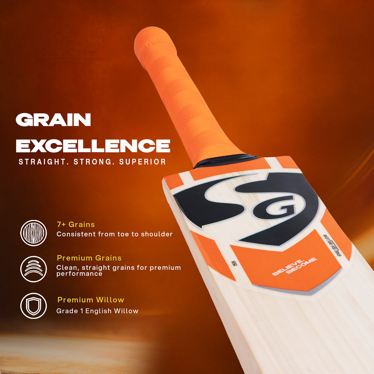 SG RJ8 R Jadeja English Willow Cricket Bat