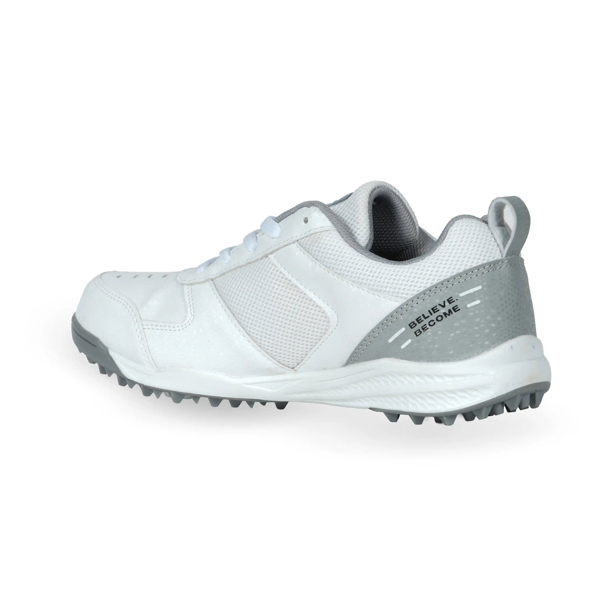 SG - Fusion Grey/White Cricket Shoes
