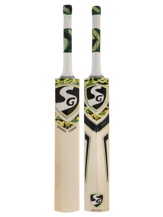 SG - Savage Strike English Willow Cricket Bat Size SH
