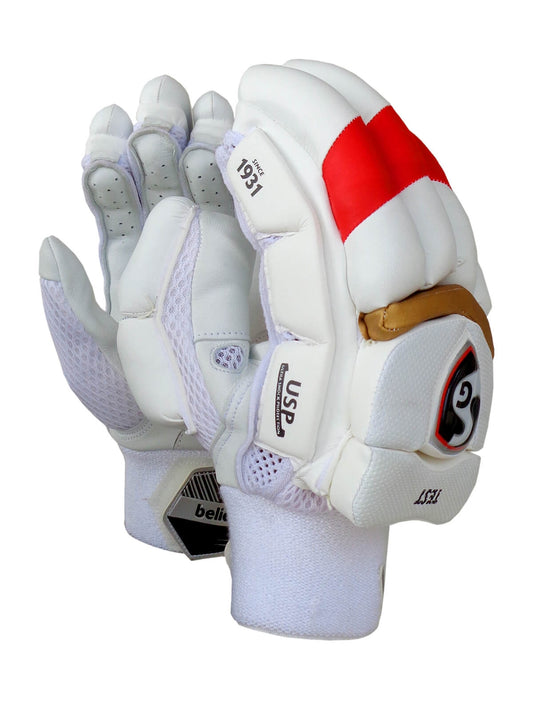 SG - Test Kings XI Punjab Cricket Batting Gloves Mens Size