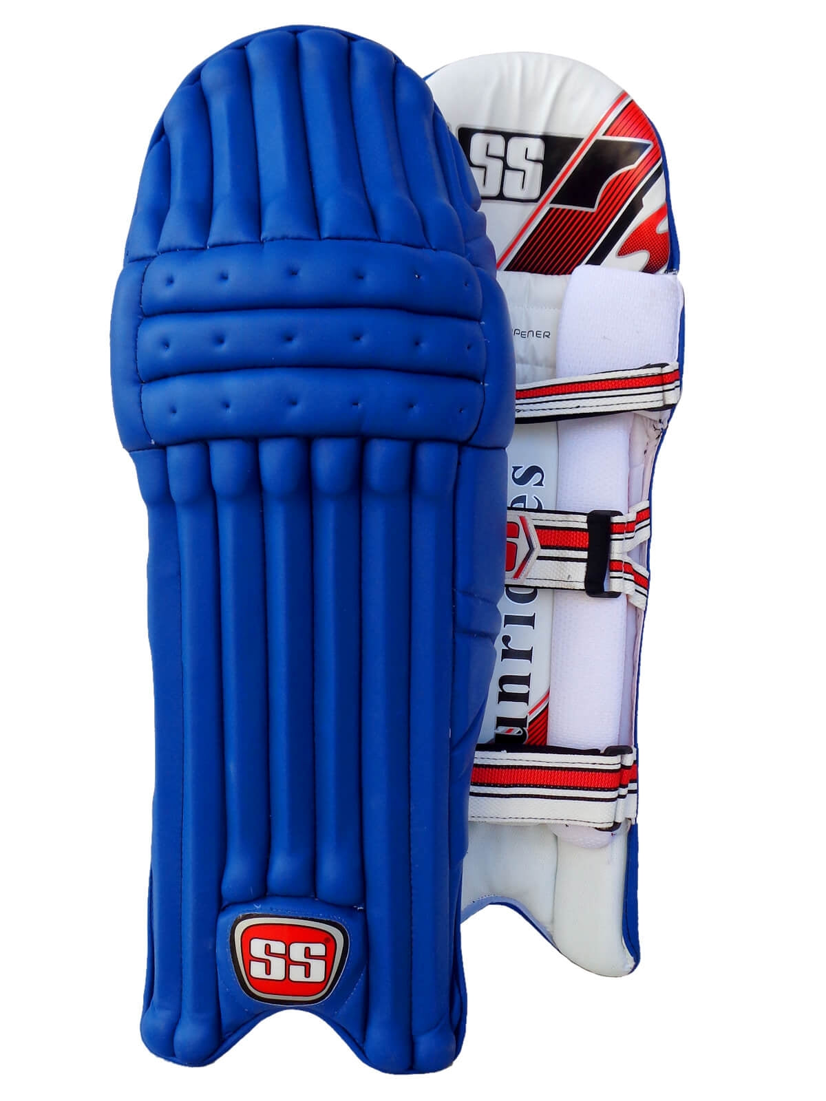 SS - Blue Test Opener Cricket Batting Pad Men Size