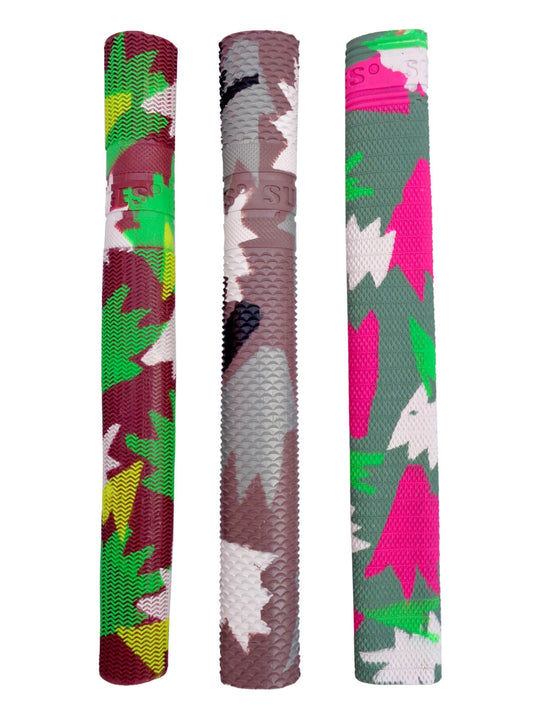 SS - Camo Cricket Bat Grip  (Pack of 3)