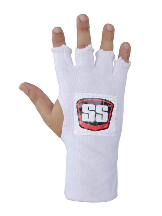 SS - Club Plus (Fingerless) Cricket Inner Gloves Men Size