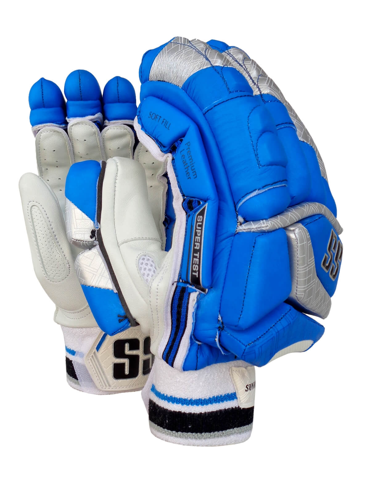SS - DC Super Test IPL 2022 Cricket Batting Gloves Mens Size