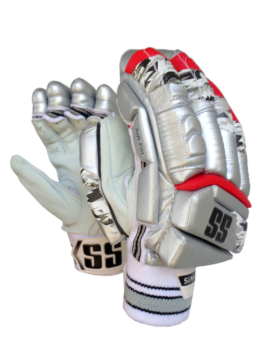SS - KXIP Super Test IPL Cricket Batting Gloves Mens Size
