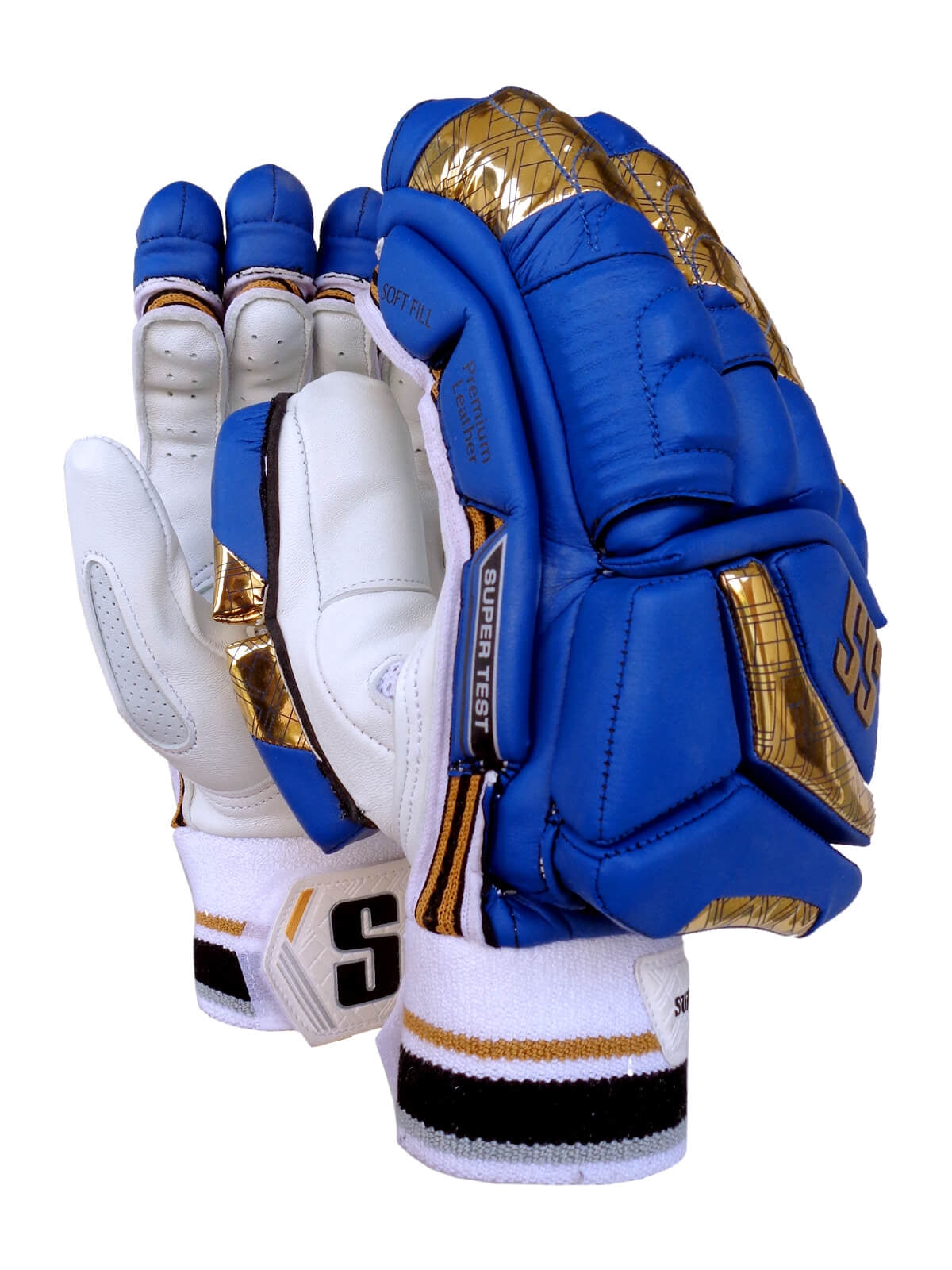 SS - MI Super Test IPL 2022 Cricket Batting Gloves Mens Size