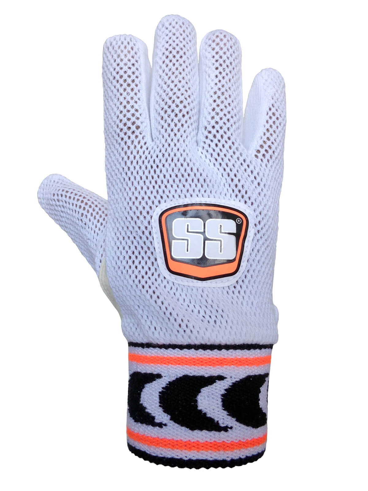 SS - Super Test White Chamois Cricket Inner Gloves Men Size
